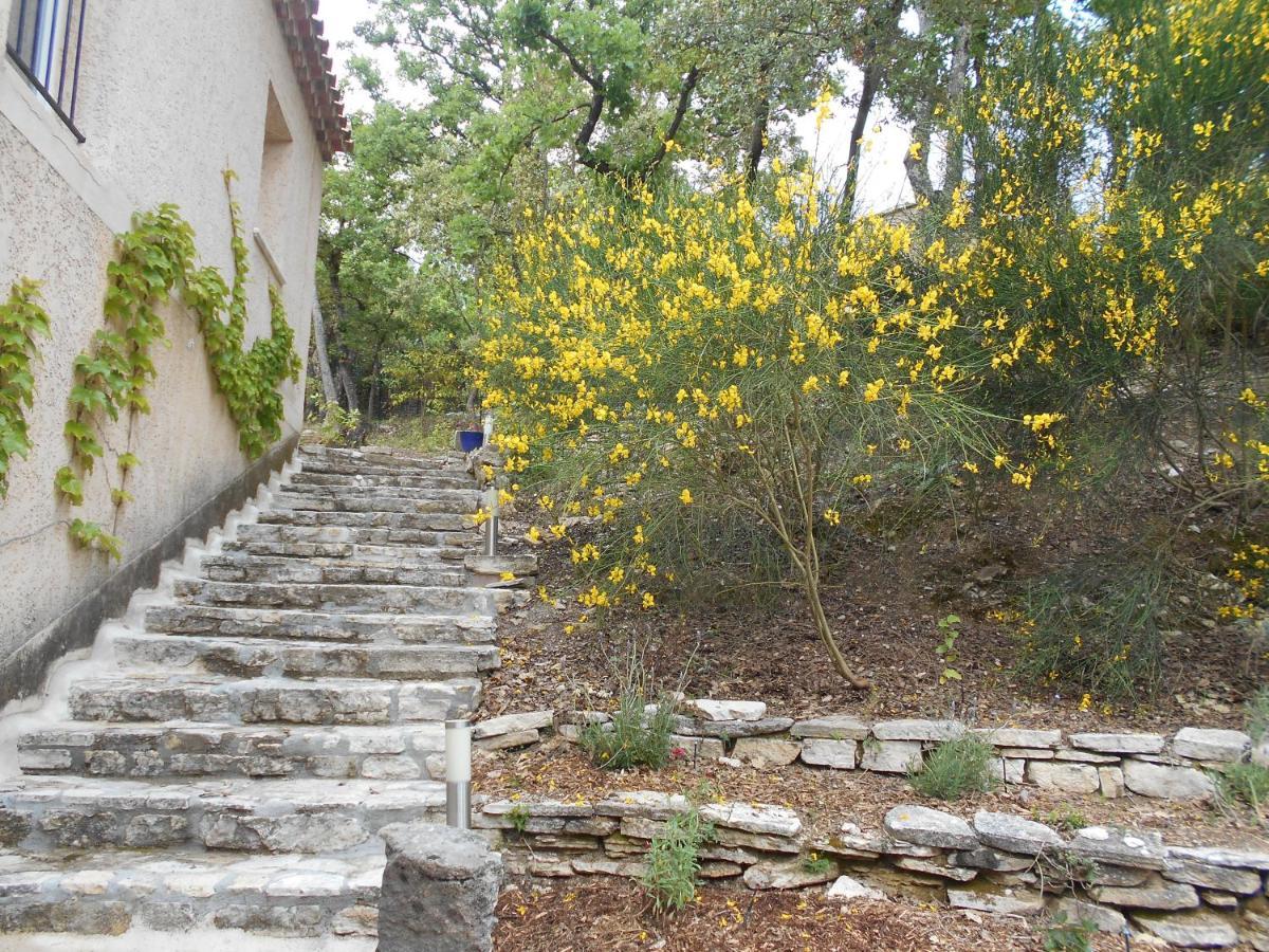 Ferienwohnung Chantegarrigue Collorgues Exterior foto